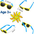 GINMIC Kids Sunglasses Bulk, 24 Pack Neon Sunglasses for Boys and Girls, Great Gift for Birthday Party Supplies