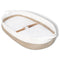 Baby Changing Basket with Diaper Changing Pad, Breathable & Waterproof Dual-Cover Foldable