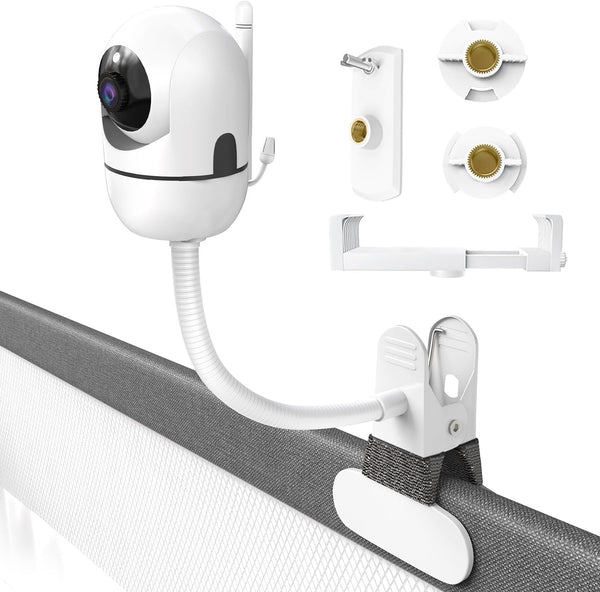 Yaekea Flexible Baby Monitor Mount Compatible with HelloBaby HB6550/HB65/HB6560/HB40/HB6339,ANMEATE SM935E,Infant Optics DXR-8 PRO