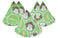 Pee Pee Teepee Lil Monkey Baby Boy Pee Shield - 5 Pieces with Laundry Bag, Baby Boy Essentials, Pee Covers
