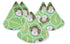 Pee Pee Teepee Lil Monkey Baby Boy Pee Shield - 5 Pieces with Laundry Bag, Baby Boy Essentials, Pee Covers