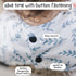 Baby Bib with Sleeves - Long Sleeve Toddler Feeding Apron Bibs for Eating & Lead Weaning, Mess Proof
