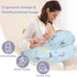 AMASKY Nursing Pillow for Breastfeeding, Breastfeeding Pillows for More Support for Mom and Baby, with Plus Size