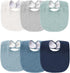 Muslin Baby Bibs for Boys Girls - Soft Cotton Drooling and Teething Bibs for Infant, Newborn