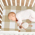 J JOYSAY Bed,39 27 Khaki Buffalo Plaid Check Fitted Crib Sheet for Boys Girls Baby Crib Sheet Crib Mattress Sheet Baby