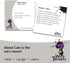 About Cats Fun Trivia Game for Cat Lovers - Cat Themed Game for All Ages with 150 Cat Trivia Cards