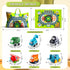 Truck Car Toys for 1 Year Old Boy with Playmat (Storage Bag) | Baby Toys 12-18 Months