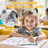 Set GAMENOTE Double Sided Magnetic Letter & Number Board - Alphabet & Numbers Tracing Board for Toddlers, ABC Uppercase