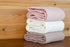 Cozy Lulujo Waffle Weave Baby Blanket in Vanilla