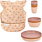 Tiny Twinkle Mess-proof Apron Bib and Tableware Sets Bundle