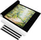 Ainiv Jigsaw Puzzle Mat Roll Up 1500 Pieces, 46" x 26" Portable Felt