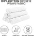 Little Pipers 100% 12 Pack Deluxe Natural Cotton Birdseye Cloth Diapers for Babies - Absorbent Cloth Diapers Burp