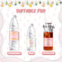 80 Teling Pieces Baby Shower Water Bottle Labels Waterproof Water Bottle Stickers Wrappers Labels for Baby Shower Party