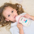 270ml/12m+/Pink/Pack 3 Oberni Toddler Sippy Cup, Tritan Baby Water Bottle With Non-Spill Valve Spout, Removable Handle