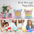 zcyxuuw 2 Pcs Wet Bag, Wet Dry Bag, Wet Bag for Swimsuit, Travel, Beach, Pool, Diapers, Dirty Yoga Gym Clothes