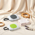 Dwuww 2Pcs Travel Wipe Holder Grey Green Reusable Wet Wipe Container Box Strollers Hanging Wipes Dispensers Wipe Case