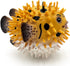 Gemini&Genius Pufferfish Toy - Realistic Blowfish Action Figure, Educational Gift, Bath Toy for Kids