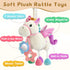 0 3 6 9 12 TYRY.HU Baby Stroller or Car Seat Toy,Soft Plush Stroller & Cot Hanging Toys, Rattle Sensory Developmental