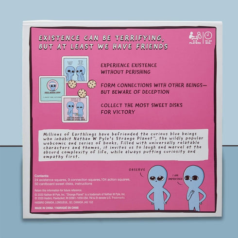 Hasbro Gaming Sweet Existence - Family-Friendly Party Card Game Inspired by Nathan W. Pyle, Ages 13+