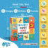 Ditty Bird Talking Books 100 Animals, Vocabulary & Speech Learning Sound Books for Toddlers 1-3