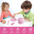 9-Piece Dental Pretend Play Set, Educational Dentist Kit with Teeth Model, Toothbrush, Dental Mirror, Syringe,