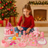 Set 6 Set (38 Set) fash n kolor My Sweet Baby Disappearing Doll Feeding | Baby Care Piece Doll Feeding pc