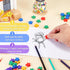 Chuangdi 500 Pcs Star Erasers Bulk Mini Erasers for Kids School Awards, Colorful Fun Erasers for Party Favors
