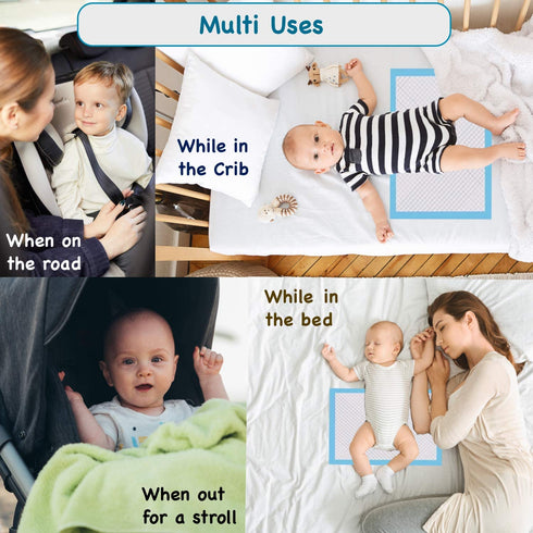 Abesto 100 Pack 17 inches 13 inches, Baby Disposable Changing Pad Liners, x Breathable Skin-Friendly, Leakproof Quick