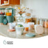 Babymoov Biosourced Food Storage Containers - BPA Free Bowls with Leak Proof Lids for Baby Food or Snacks