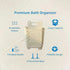 MAOUDA Bath Toy Bin, Stand Up Bath Toy Storage, Foldable Bath Toy Holder for Bathtub, Quick Drain Drying Shower Toy