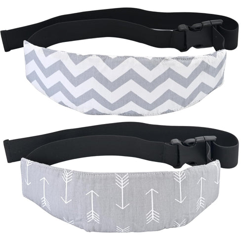 Luckyiren Head Support for Baby Car Seat, Straps with Pillow Support Band,