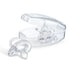Chicco PhysioForma Luxe Silicone One Piece Pacifier for Babies Aged 0-6m, BPA & Latex Free, Multicolor, 4pk