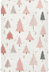 Sheet,52x28IN Pfrewn Christmas Crib Sheets for Boys Girls Pink Pastel Christmas Trees Star Gold Glitter Fitted Crib