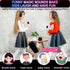Mini Karaoke Machine for Kids & Adults - Bluetooth Speaker with 2 Wireless Microphones for Home Party