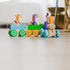 Melissa & Doug First Play Wooden Rocking Farm Animals Pull Train Toy