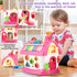 8-in-1 1-3 Montessori Bilingual Musical Activity House | EN/ES Learning Toy with Volume Control & Travel Handle |