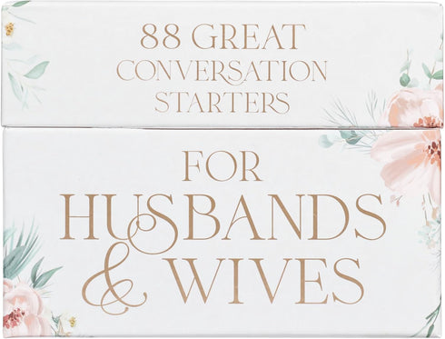 Christian Art Gifts 88 Great Conversation Starters for Husbands and Wives, Romantic Card Game for Married Couples