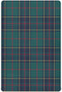 Kigai Red Blue Green Plaid Crib Sheet for Boys and Girls Jersey