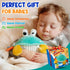 Innofans 12 18 Tummy 1-3 Baby Toys for Months - Musical Crawling Dancing Bouncing Learning Crab Plush Toy - Infant Time