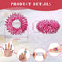 300 Nuogo Pcs Acupressure Rings Spiky Sensory Finger Rings for Fingers Stress Relief Fidget Sensory Toys for Teens