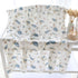 LifeTree Baby Swaddle Blanket, 70% Viscose from Bamboo and 30% Cotton Muslin, Boys Girls, Large 47" x 47" Sea Turtle