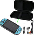 WERJIA Hard Carrying Case for CredevZone/Eilflame Handheld Game Consoles - Compatible with 5.1" and 4.3" Models