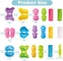 Yiklucg 18 Set 15 3-4-8 Unleash Creativity with Unique Dino and Animal Molds Dough Toys Dough Accessories Whit .Ideal