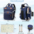 SHITIESHOU Backpack 16 Diaper Bag Baby Bag, Baby Girl Boy Diaper Bag for Dad Mom with Pad, Pockets, Pacifier Case
