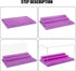 Minifigure Display Case for Action Figures, Dustproof Acrylic Box with 3 Movable Steps