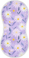 decor gift Cotton Neutral Burp Cloths Easy Care Sunflower Pastel Purple Yellow Baby spit