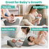 Tummy Baby Time Prop for Neck and Shoulder Strength Growth, Memory Foam Nursery Support for Infant Baby Washable