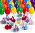 Digwry 30 Pack Prefilled Easter Eggs with Plush Bunnies,Pre Filled Easter Eggs with