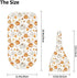 Sets Pumpkins and Anise Stars Newborn Swaddle Blankets Hat Soft Baby Receiving Blanket Swaddle Sack for Baby Shower