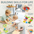 Magifire Wooden Puzzles for Toddlers 1-3, Set of 6 Montessori Toys, Safe for Kids with Storage Bag and Giftable Box